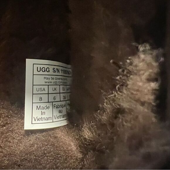 NWT UGGāTasman Caspian Burnt Cedar Slippers Size Women's 8 - Picture 14 of 15